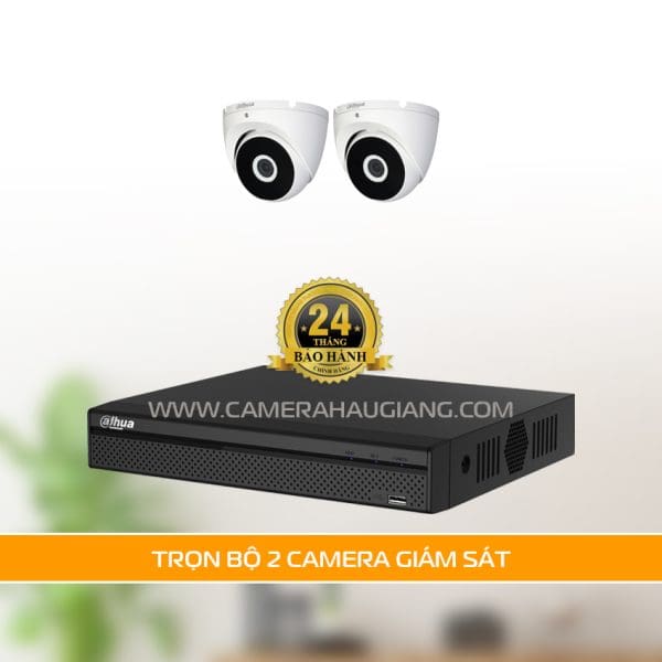 Trọn Bộ 2 Camera Dahua 2.0MP Full HD
