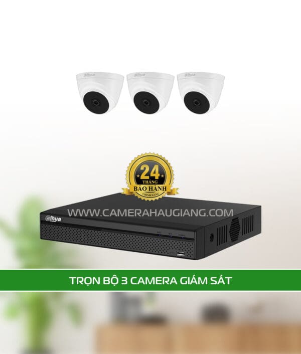 Trọn Bộ 3 Camera Dahua 2.0MP HD